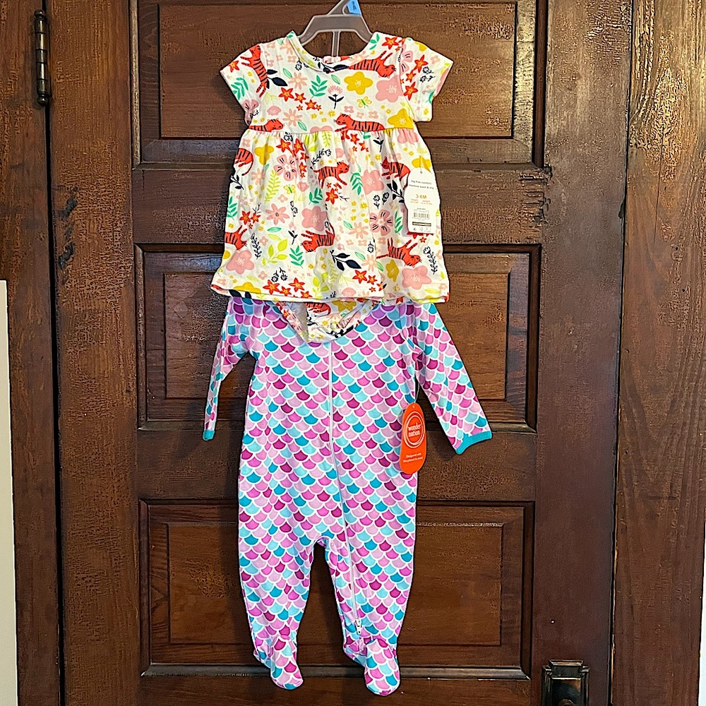 Wonder Nation Girls 3-6 Months Bundle